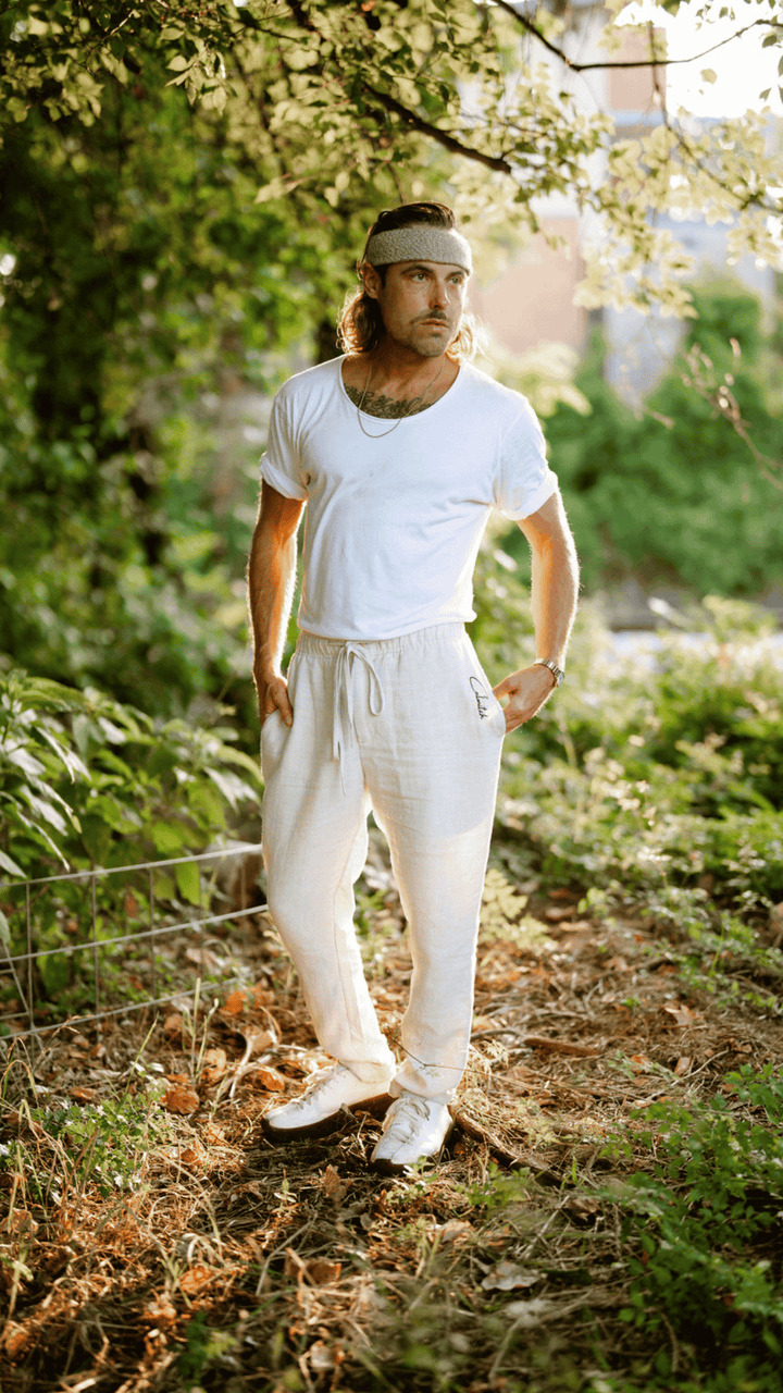 Calmitch Natural Linen Pants
